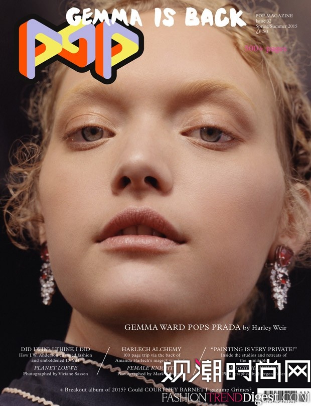 Gemma WardϡPop Magazine2015ͼƬ