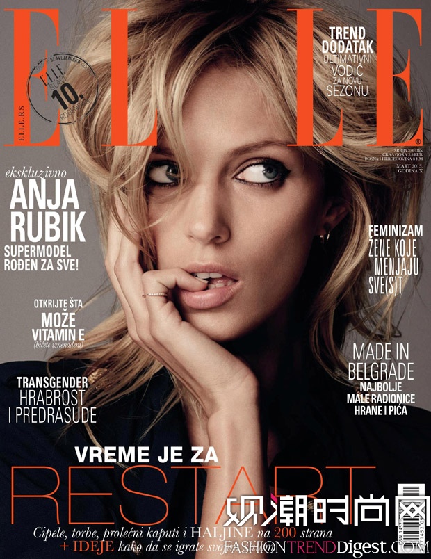 Anja Rubikάǰ桶ELLE¿ͼƬ