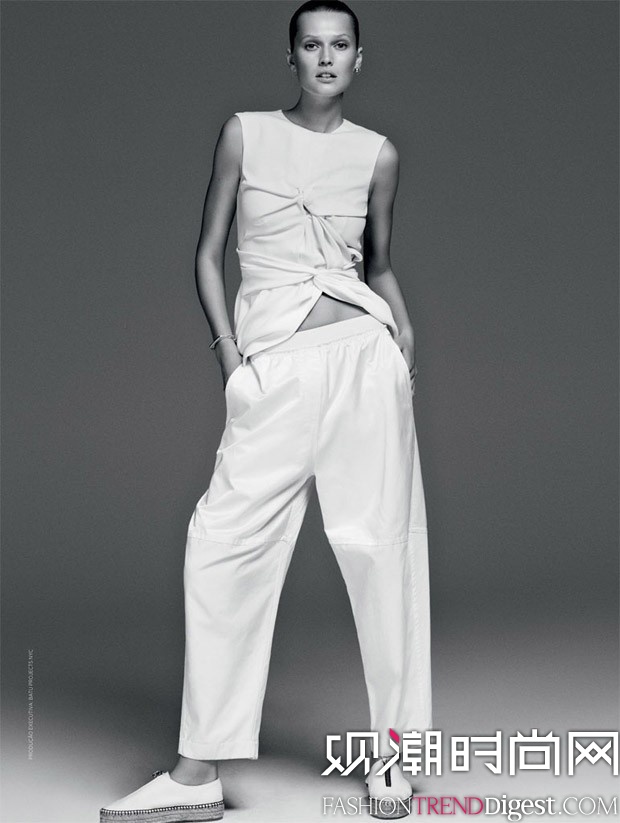 Toni Garrnϰ桶Harpers Bazaar20154̖DƬ