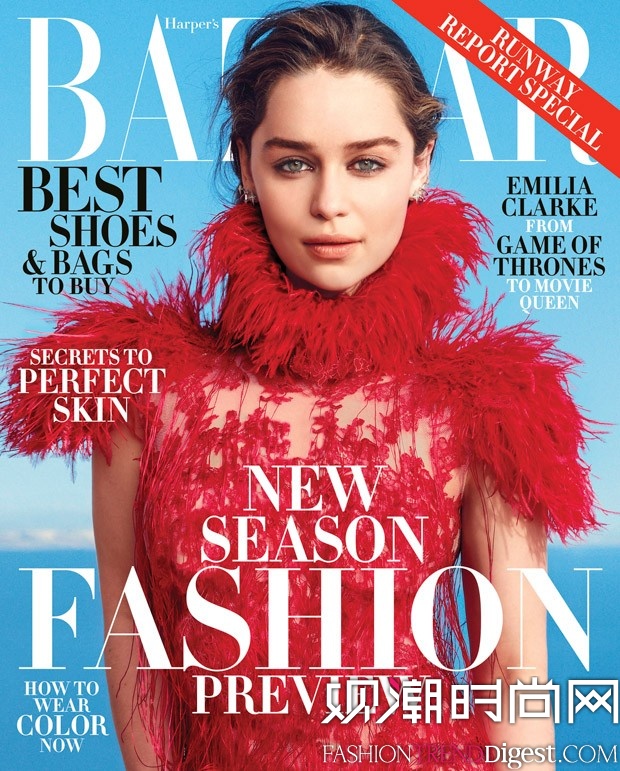 Emilia Clarke桶Harpers Bazaar沢ҳƬͼƬ