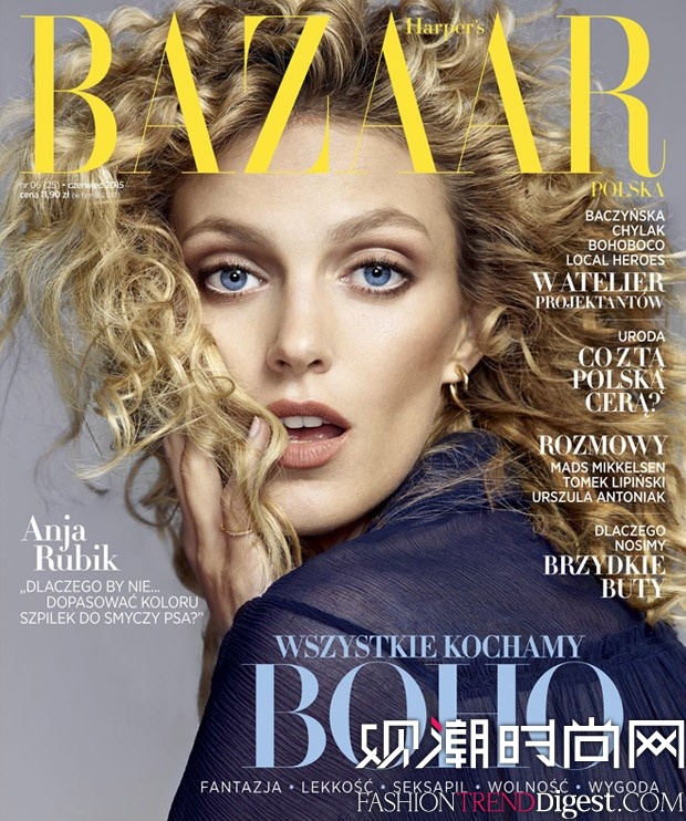 Anja Rubikϲ桶Harpers BazaarͼƬ