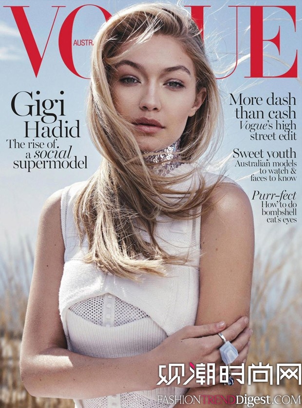 Gigi HadidϰĴǰ桶VOGUE沢ҳƬͼƬ