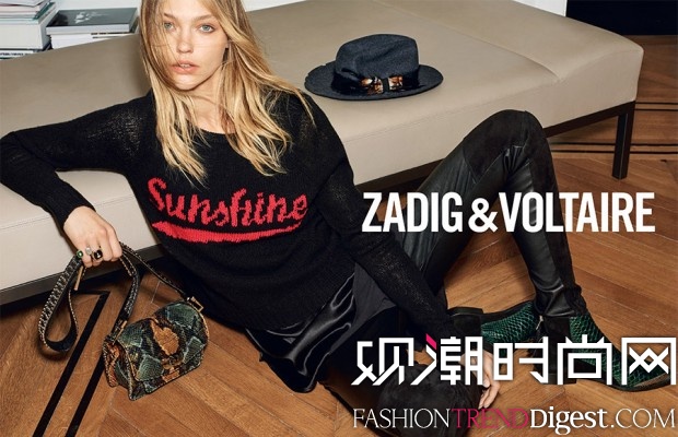 ģSasha PivovarovaZADIG&VOLTAIRE 2015ĴƬͼƬ