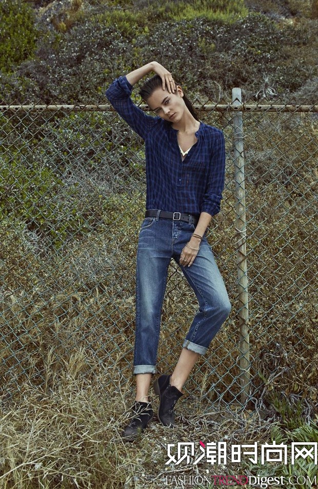 Monika Jac Jagaciak  Lucky Brand Jeans 2015ﶬVDƬ