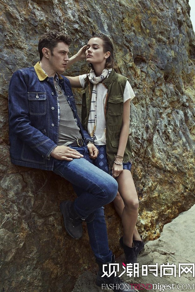 Monika Jac Jagaciak  Lucky Brand Jeans 2015ﶬͼƬ