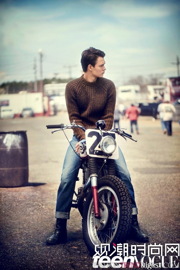 Ansel Elgort桶Teen Vogue20159¿ͼƬ