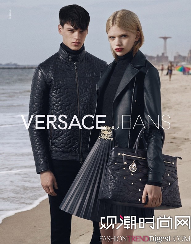 Stella Lucia & Filip Hrivnakͬ[Versace Jeans FW15ƬDƬ