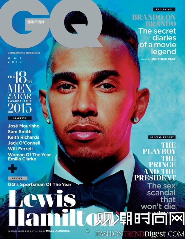 Lewis HamiltonӢ桶GQ MagazineﶬʱдƬͼƬ