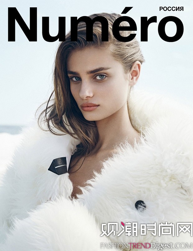 taylor hill 为俄罗斯版《numero》演绎杂志大片