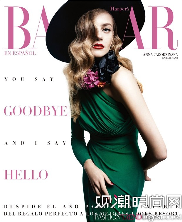 Anna Jagodzinskaī桶Harpers Bazaar201512·־ͼƬ