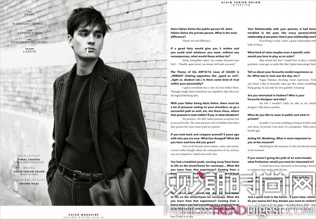 Alain Fabien Delon[Caleo2015ﶬs־漰퓴ƬDƬ