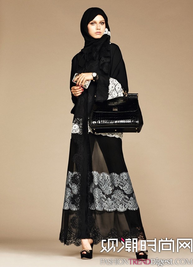Dolce & GabbanaAbaya Collection LookBookDƬ