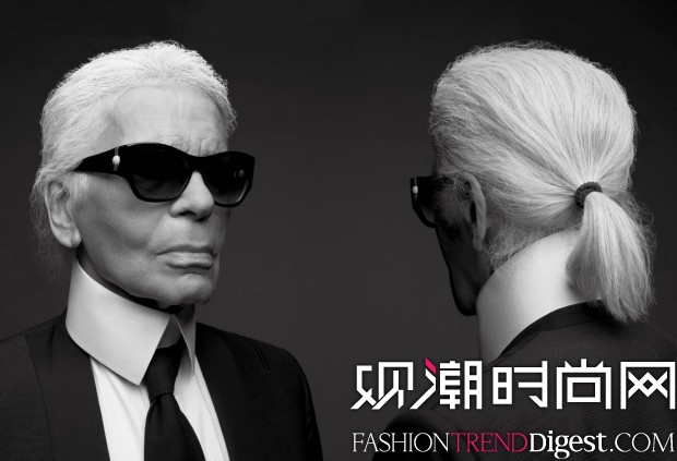 Hedi SlimaneЯKarl LagerfeldϡV MAGAZINE־ͼƬ