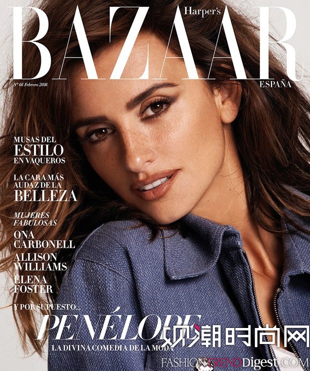 Penelope Cruz桶Harpers Bazaar20162s־DƬ