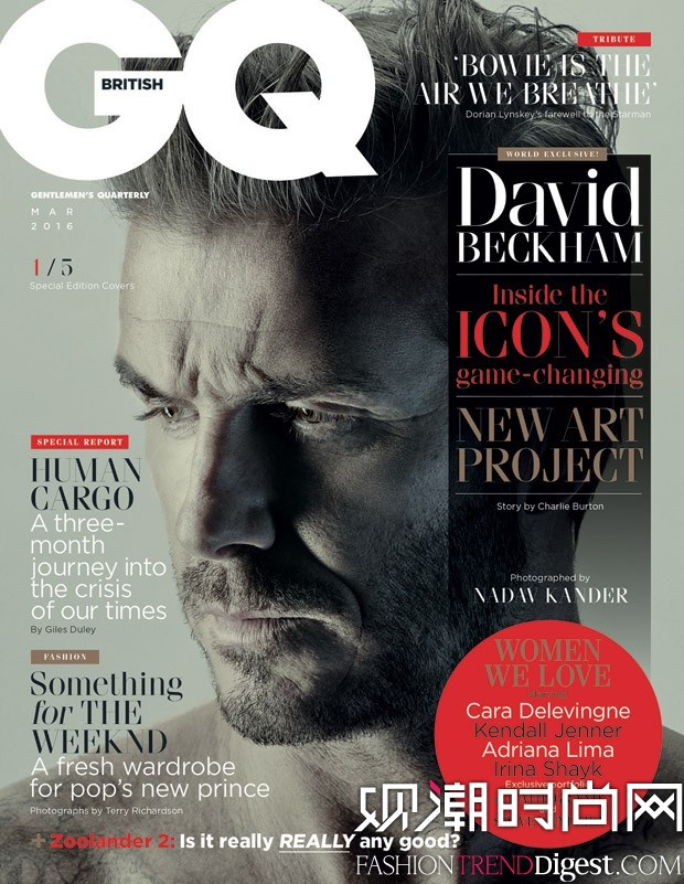 David Beckhamϰ桶GQ20163־ͼƬ