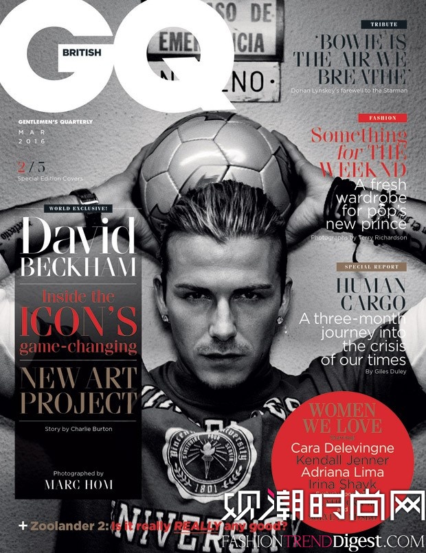 David Beckhamϰ桶GQ20163־ͼƬ