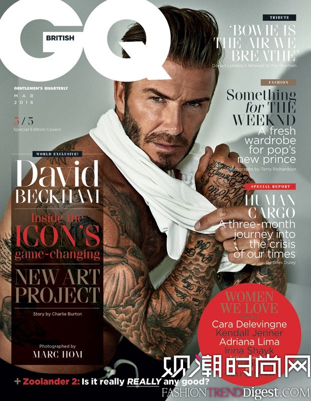 David Beckhamϰ桶GQ20163־ͼƬ