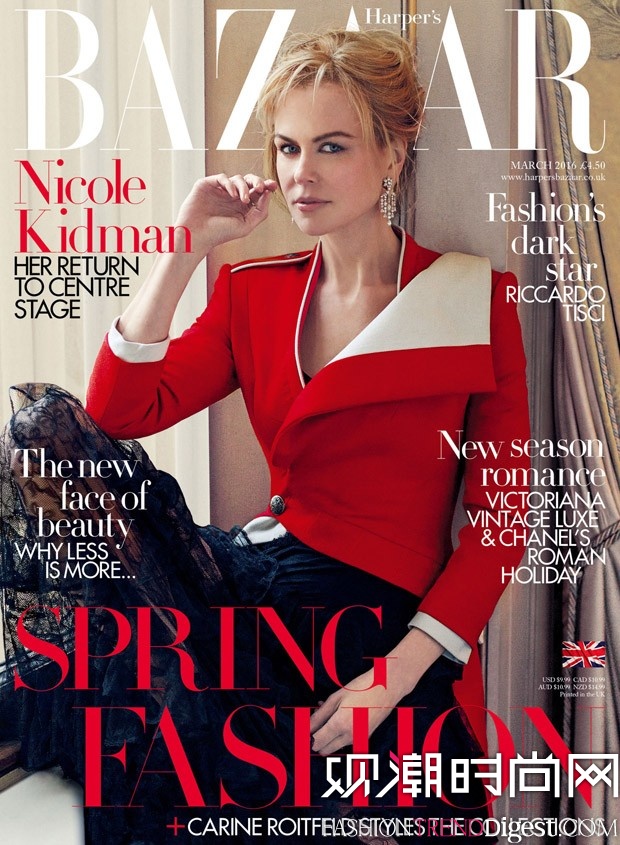 Nicole KidmanӢ桶Harpers Bazaar20163־ͼƬ