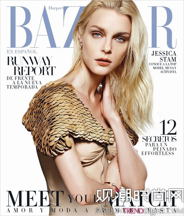 Jessica Stam ī桶Harpers Bazaar20162־漰ҳƬͼƬ