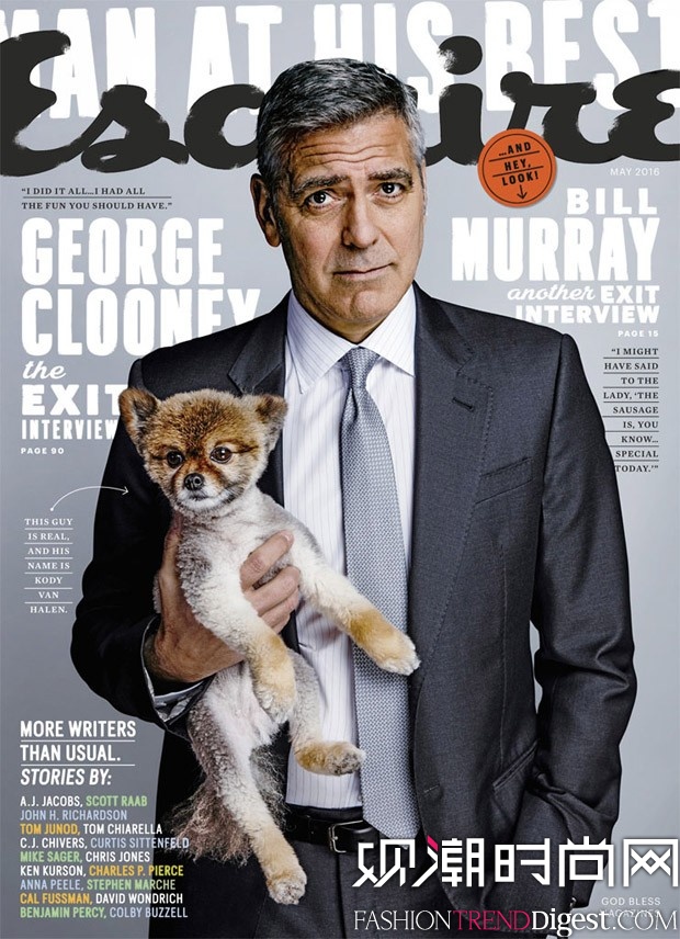 ԱGeorge ClooneyϡEsquire־20165ºŷͼƬ