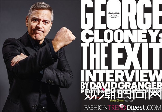 ԱGeorge ClooneyϡEsquire־20165ºŷͼƬ