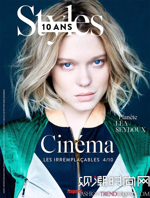 lea seydoux登上《l'express styles》2016年最新杂志封面