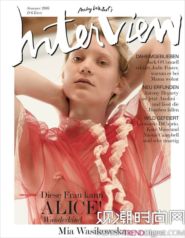 Mia Wasikowska¹桶INTERVIEW MAGAZINE2016ļ־ͼƬ