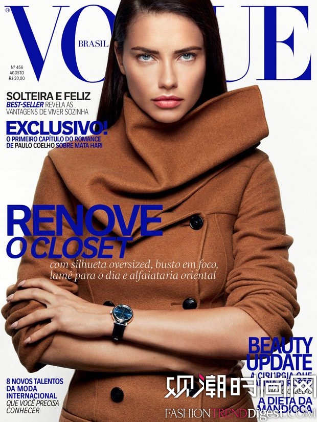 Adriana Lima Stuns ϰ桶VOGUE20168־ͼƬ