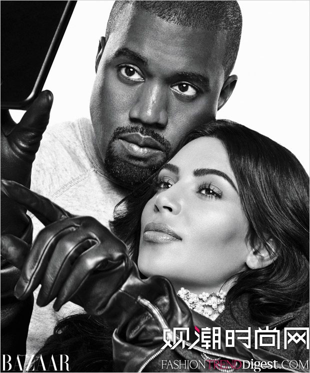 Kim & Kanye桶Harpers Bazaar20169¿־ͼƬ