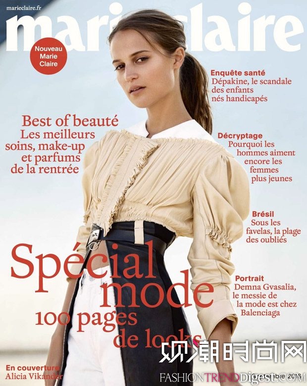 Alicia Vikander DazzlesϷ桶Marie Claire 20169־ͼƬ