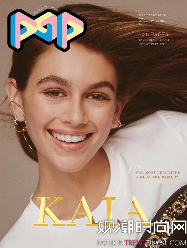 Kaia GerberϡPop Magazine־2016ﶬͼƬ