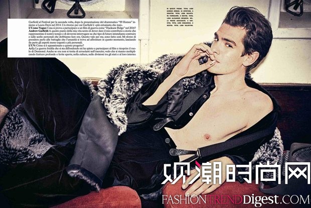 Andrew Garfield ΪLUomo Vogue־־¸ͼƬ