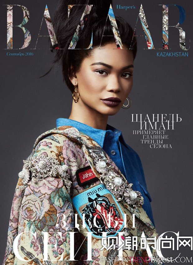 Chanel Iman ΪHarpers Bazaar˹̹9¿¸ͼƬ