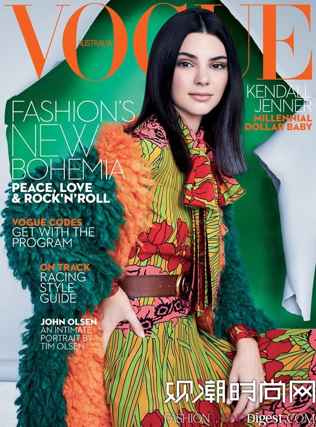 Kendall Jenner  2016꡶Vogue Ĵǰ10¿ͼƬ