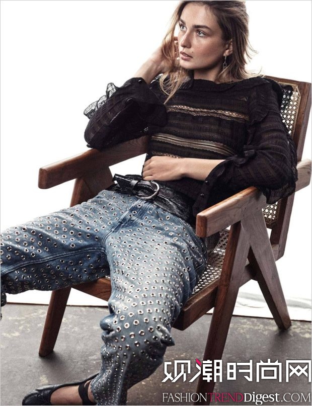 Andreea Diaconu Stuns﷨桶Elle2016־ͼƬ