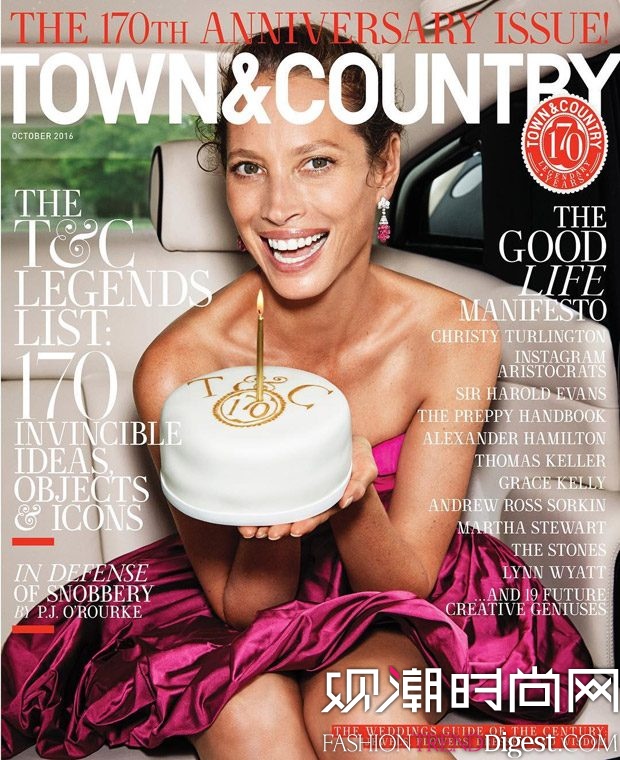 Christy TurlingtonTown & Country201610¿־ͼƬ