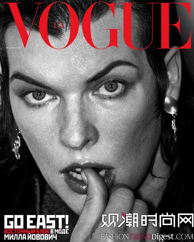 Milla Jovovich Stunsڿ桶VOGUE 201610־ͼƬ