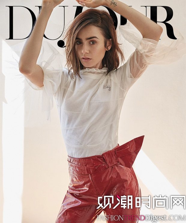 Lily CollinsDuJour־ƬͼƬ