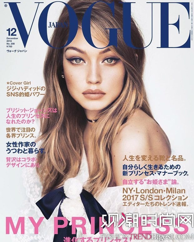 Gigi Hadidձ桶Vogue201612־ͼƬ