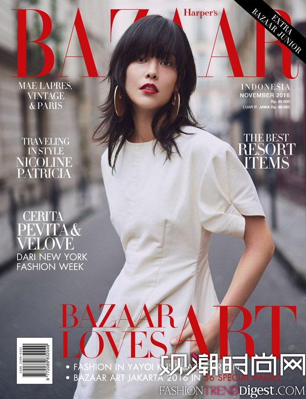 Mae Lapresӡǰ桶Harpers Bazaar20169¿ͼƬ