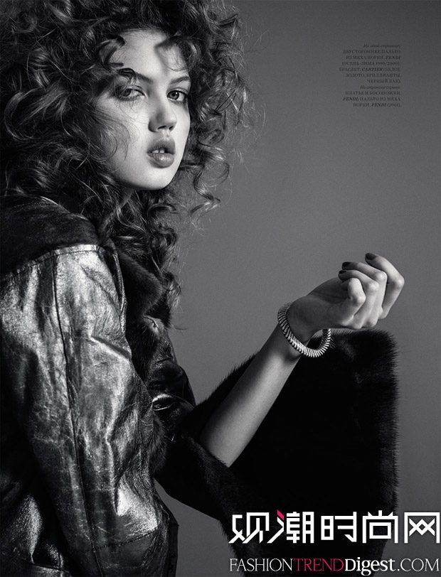 Lindsey Wixson϶˹桶HARPERS BAZAAR20169־ͼƬ