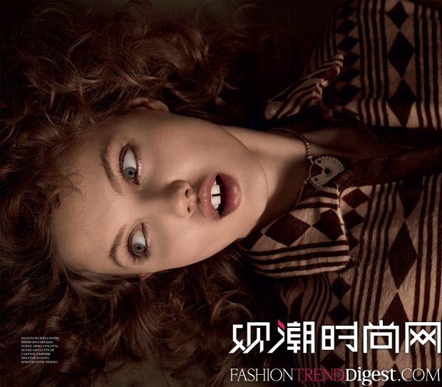 Lindsey Wixson϶˹桶HARPERS BAZAAR20169־ͼƬ