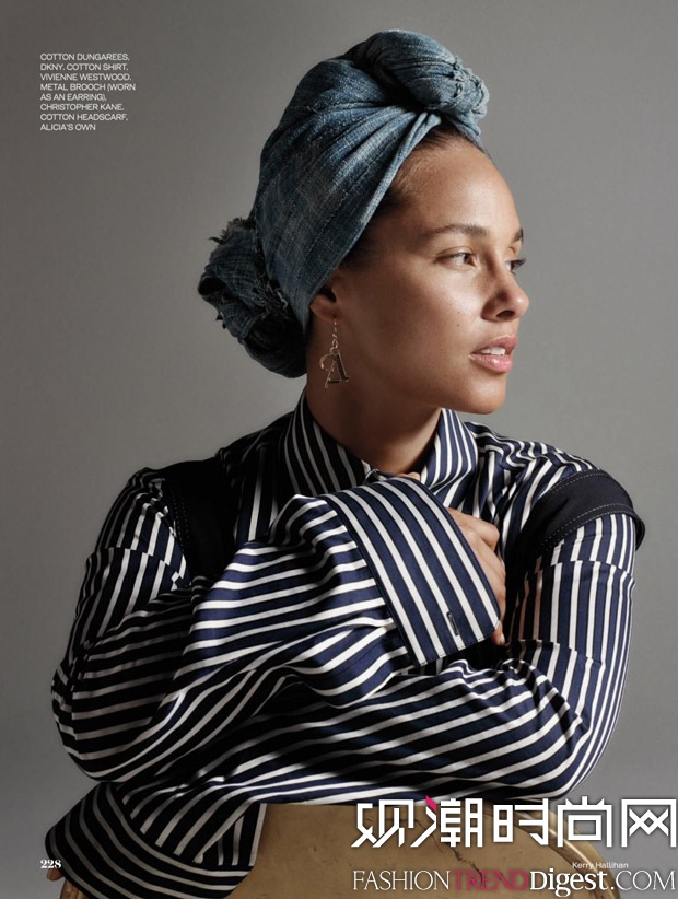 Alicia Keys GracesӢ桶ELLE201612־ͼƬ