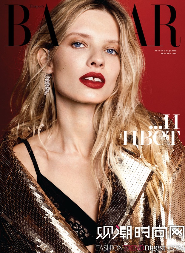 Natalia Siodmiak϶˹桶HARPERS BAZAAR201612־ͼƬ