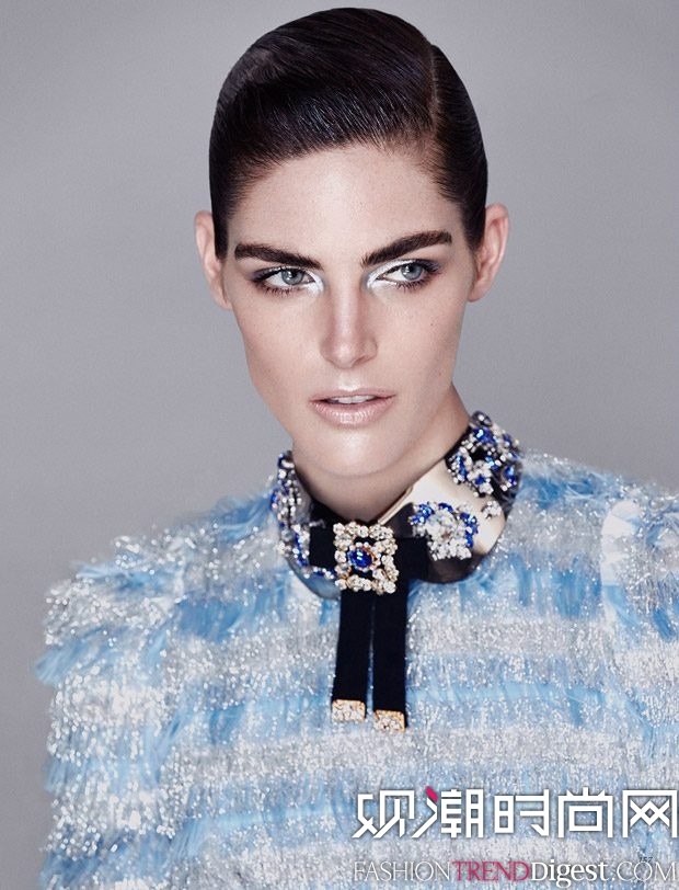 Hilary Rhoda˹̹桶Harpers Bazaar201612·ͼƬ