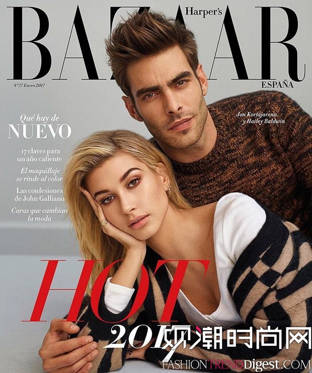 Hailey Baldwin & Jon Kortajarena桶Harpers Bazaar20171־ͼƬ