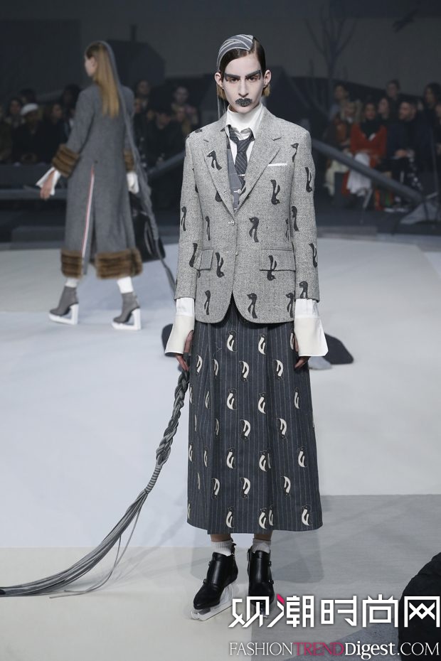 ŦԼʱװ THOM BROWNE 2017ﶬϵ㳡ͼƬ