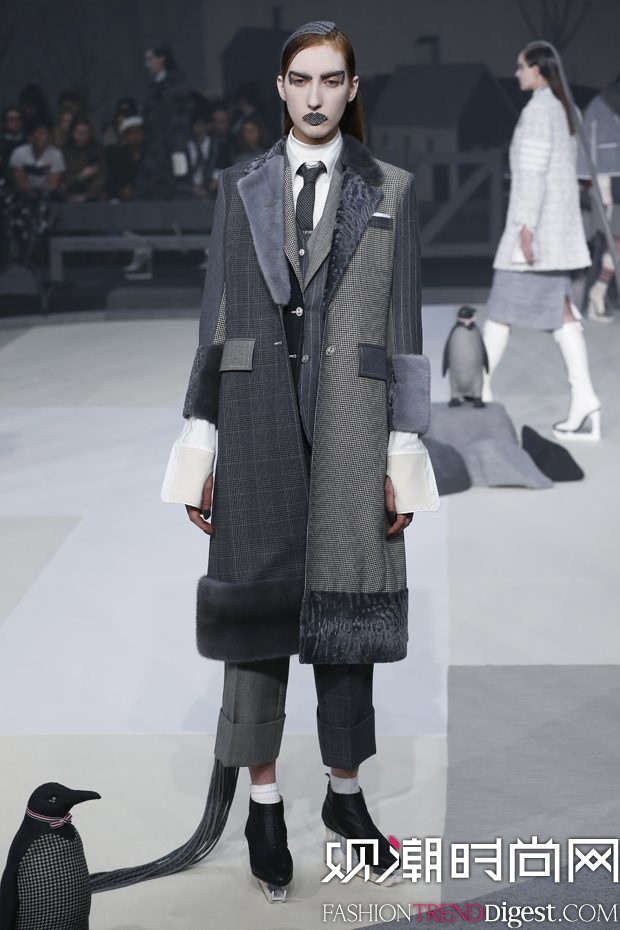 ŦԼʱװ THOM BROWNE 2017ﶬϵ㳡ͼƬ