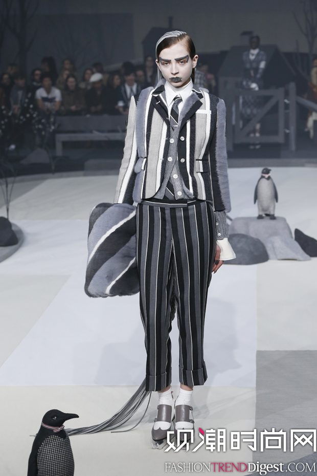 ŦԼʱװ THOM BROWNE 2017ﶬϵ㳡ͼƬ