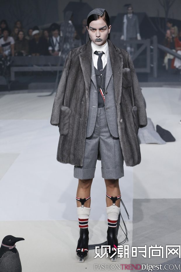 ŦԼʱװ THOM BROWNE 2017ﶬϵ㳡ͼƬ